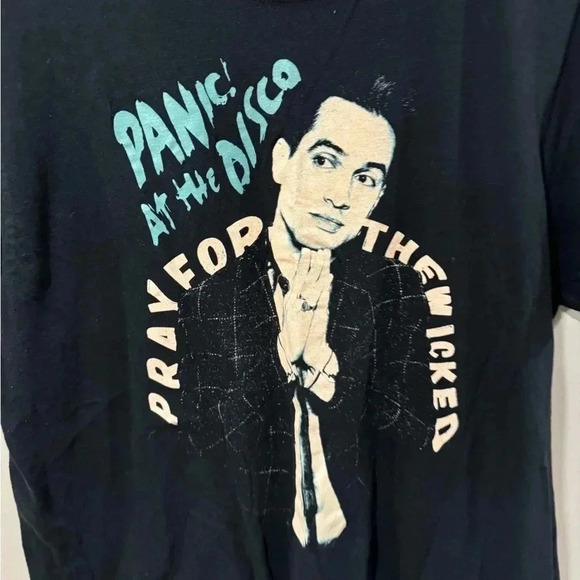 Panic At The Disco Sinners Welcome Tour Concert T-Shirt - Picture 3 of 7